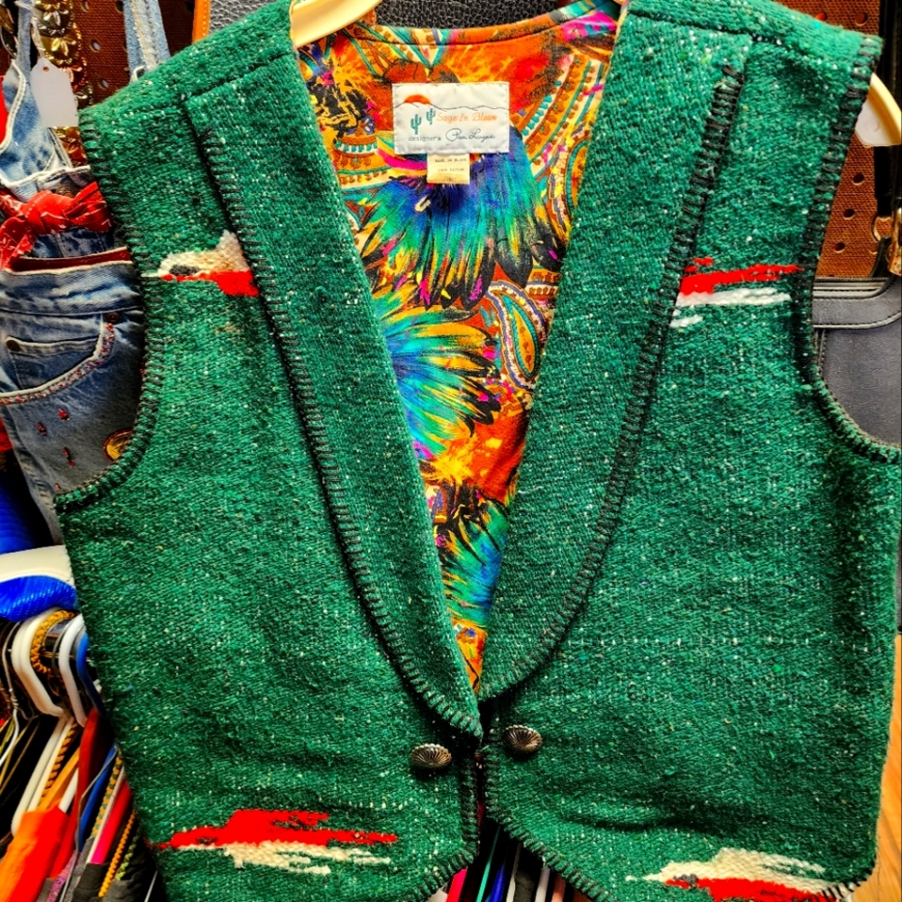 Vintage Women's Western Vest